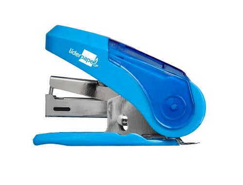 Agrafador liderpapel micro com bolsa e caixa de 1000 agrafes capacidade 20 folhas , Liderpapel , 52313 , 8423473523135